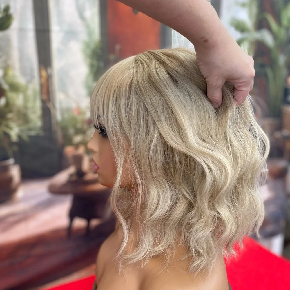 CLEARANCE Soft Light mixed blonde bob wig